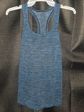 Lululemon Swiftly Tech Racerback Tank Top Indian Ocean Size 6